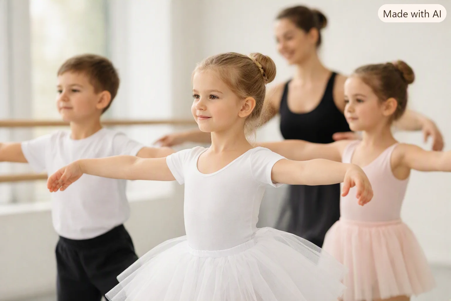 Club Deboulé | Técnica básica de danza para niños